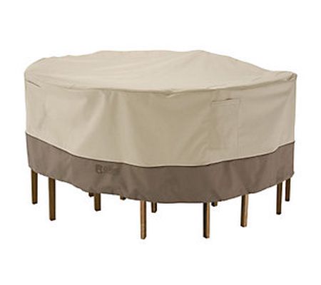 Veranda Round Table/Chair Cover-Lrg-by ClassicA ccessories
