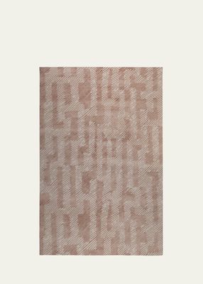 Verge Clay Hand-Knotted Rug, 8' x 10'