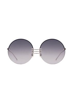 Vermeer 62MM Faux Pearl Sunglasses
