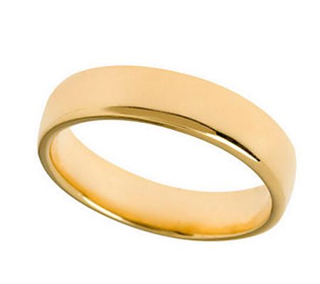 Veronese 18K Clad 5mm Silk Fit Band Ring