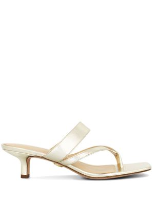 Veronica Beard Alania kitten-heel sandals - Neutrals