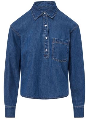 Veronica Beard Avola denim shirt - Blue