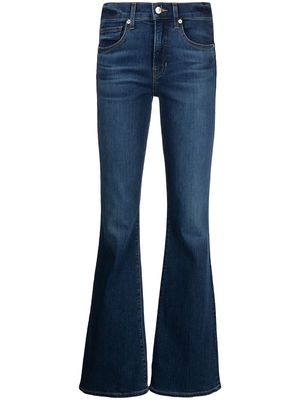 Veronica Beard Beverly high-rise flared jeans - Blue