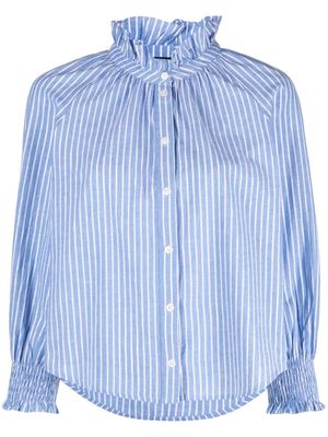 Veronica Beard Calisto striped shirt - Blue