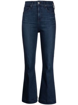Veronica Beard Carson high-rise flared jeans - Blue