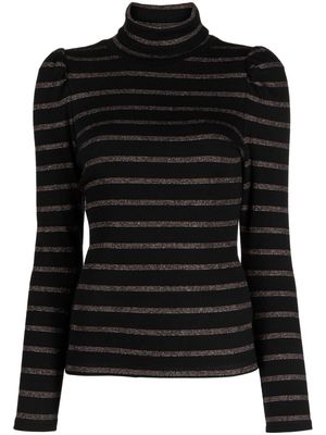 Veronica Beard Cedar striped jumper - Black