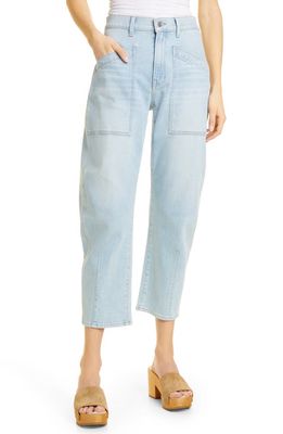Veronica Beard Charlie Crop Jeans in Aire