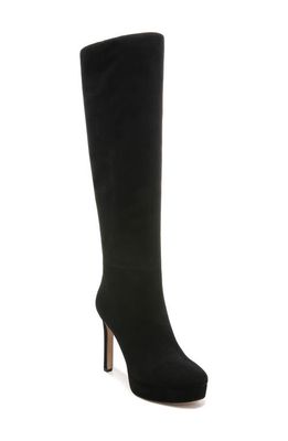 Veronica Beard Dali Knee High Stiletto Boot in Black