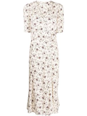 Veronica Beard floral-print dress - Neutrals