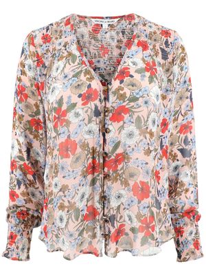 Veronica Beard floral-print shirt - Neutrals