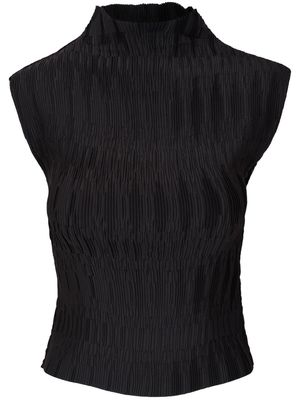 Veronica Beard Foxe sleeveless top - Black
