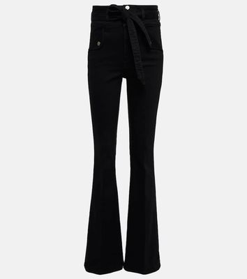 Veronica Beard Giselle high-rise flared jeans