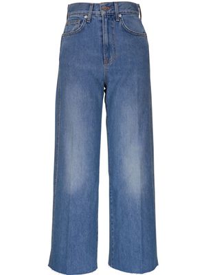 Veronica Beard high-rise wide-leg jeans - Blue