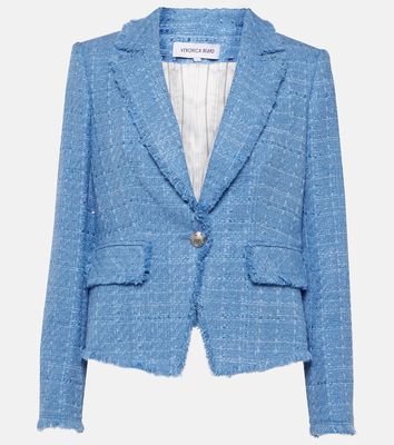 Veronica Beard Hosanna cotton-blend tweed blazer