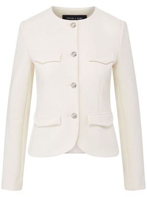 Veronica Beard Kensington button-up jacket - White