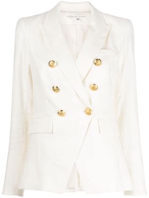 Veronica Beard Miller double-breasted blazer - White