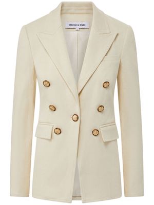 Veronica Beard Naira Dickey cotton blazer - Neutrals