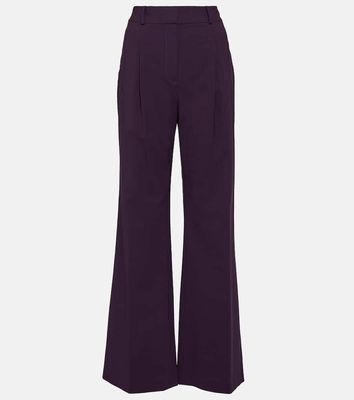 Veronica Beard Ollie wool-blend wide-leg pants