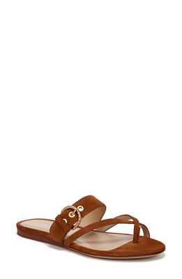 Veronica Beard Salva Slide Sandal in Caramel