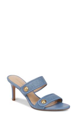 Veronica Beard Sona Slide Sandal in Vista Blue