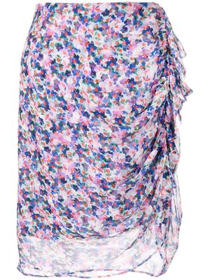 Veronica Beard Spencer ruffle skirt - Multicolour