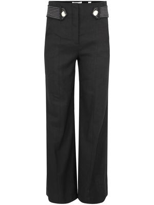 Veronica Beard Sunny wide-leg trousers - Black