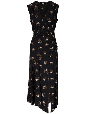 Veronica Beard Wixson floral-print dress - Black