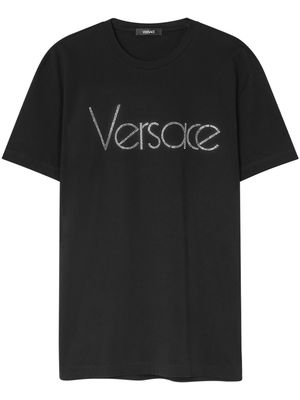 Versace 1978 Re-Edition logo-print cotton T-shirt - Black