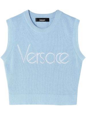 Versace 1978 Re-Edition Logo vest - Blue