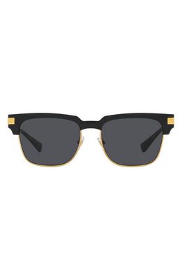 Versace 55mm Square Sunglasses in Black