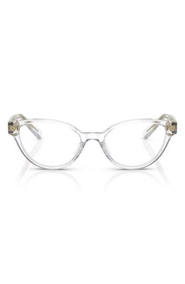 Versace 58mm Cat Eye Sunglasses in Crystal