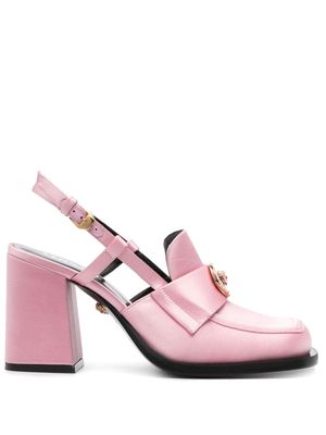 Versace Alia 85mm satin pumps - Pink