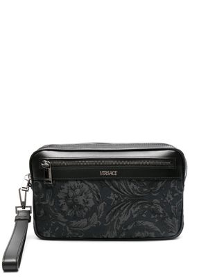 Versace Barocco Athena clutch bag - Black
