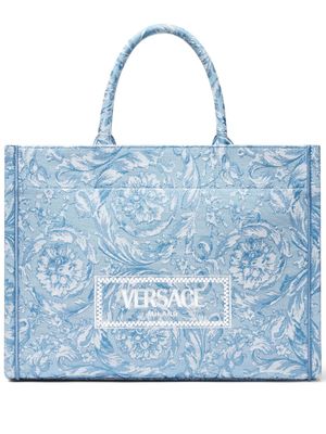 Versace Barocco Athena tote bag - Blue