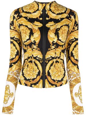 Versace Barocco track jacket - Gold