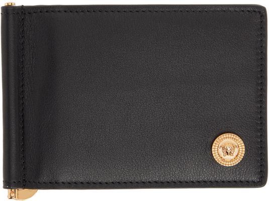 Versace Black Medusa Biggie Bifold Wallet
