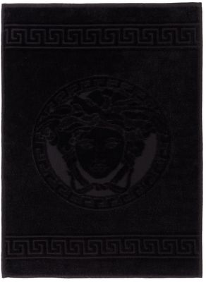 Versace Black Medusa Hand Towel