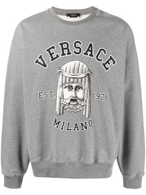 Versace crew neck sweatshirt - Grey