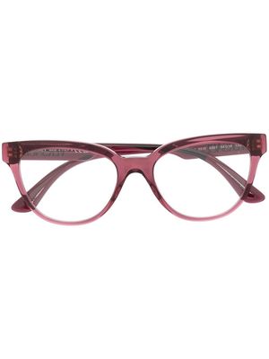 Versace Eyewear cat-eye frame glasses - Pink