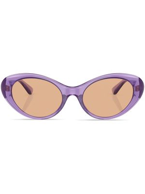 Versace Eyewear cat-eye frame sunglasses - Purple