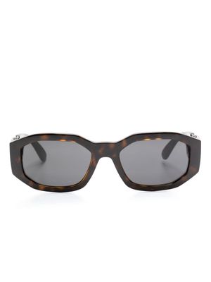 Versace Eyewear Medusa Biggie sunglasses - Brown