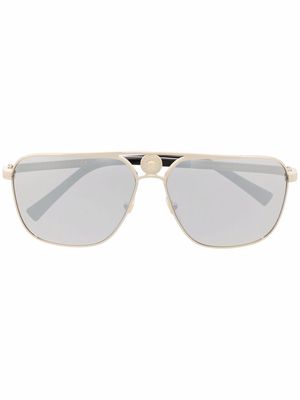 Versace Eyewear Medusa Head pilot-frame sunglasses - Gold