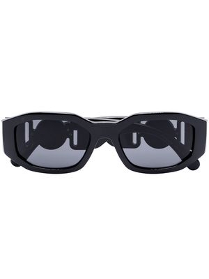 Versace Eyewear Medusa Head rectangle-frame sunglasses - Black