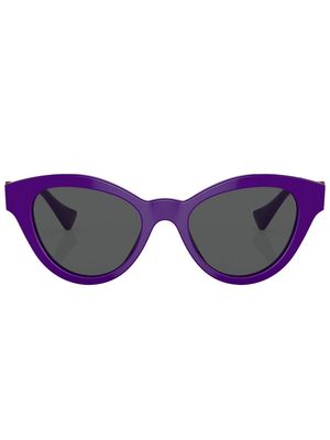 Versace Eyewear Medusa Head round-frame sunglasses - Purple