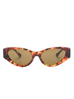 Versace Eyewear Medusa Legend cat-eye sunglasses - Brown