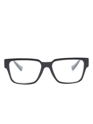 Versace Eyewear Medusa-motif square-frame glasses - Black