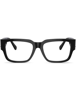 Versace Eyewear Medusa rectangle-frame glasses - Black