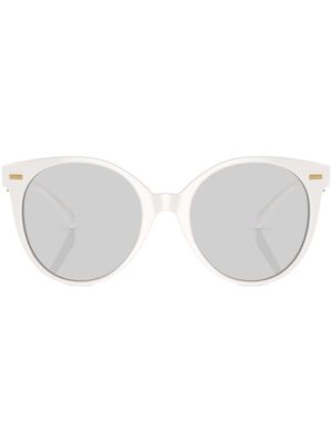 Versace Eyewear round-frame sunglasses - White