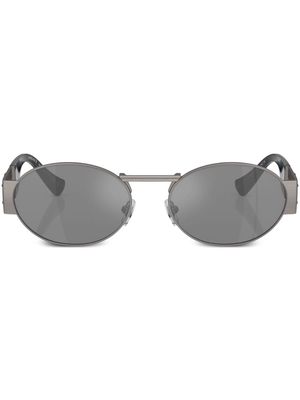 Versace Eyewear round tinted sunglasses - Silver