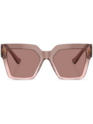 Versace Eyewear square-frame sunglasses - Neutrals